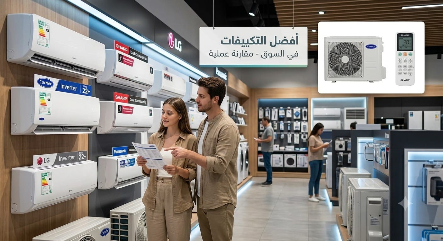 أفضل أنواع التكييفات ومميزاتها وعيوبها