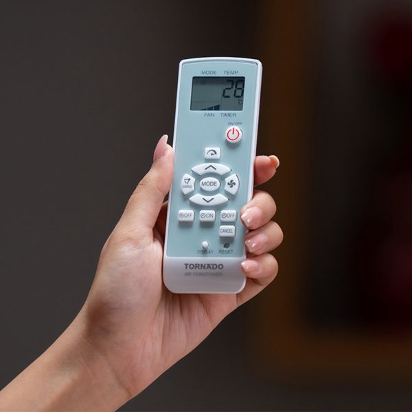 تكييف تورنيدو اسبليت 1.5 حصان بارد تبريد سريع أبيض TH-C12BEE - 4